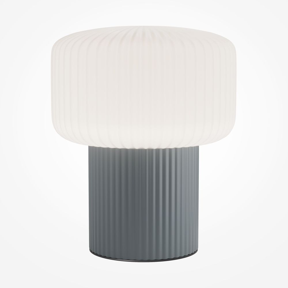 Настольный светильник 16*19 см, 1*G9*28W, K, Maytoni Omaggio MOD404TL-01GR, Серый