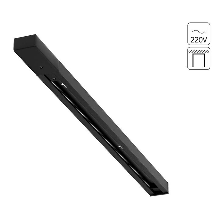 Шинопровод 300 см Arte Lamp TRACK ACCESSORIES A540306 черный