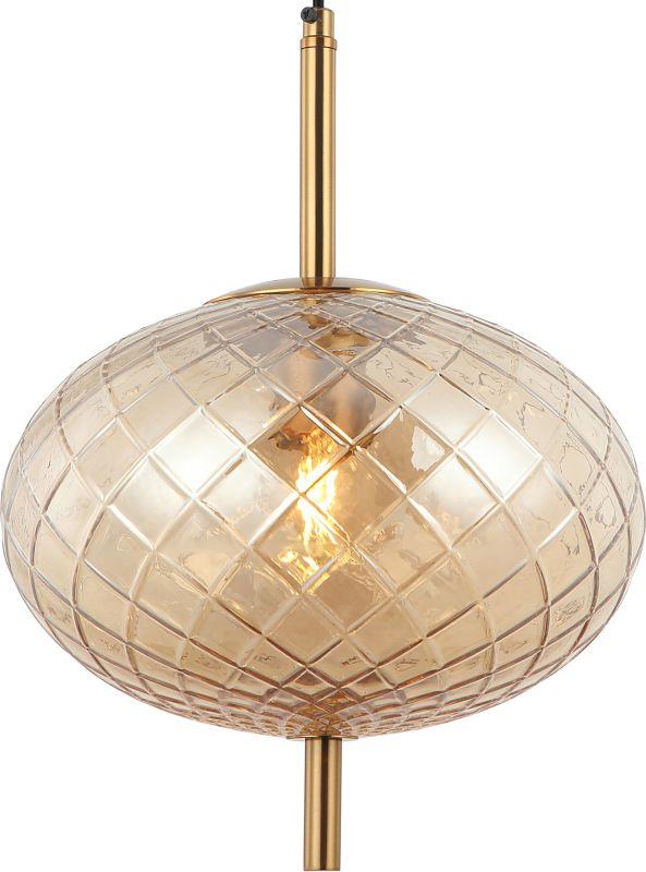 Светильник подвесной 27*27*39/150 см, 1*E27 40W бронза Stilfort Sphere 2136/05/01P