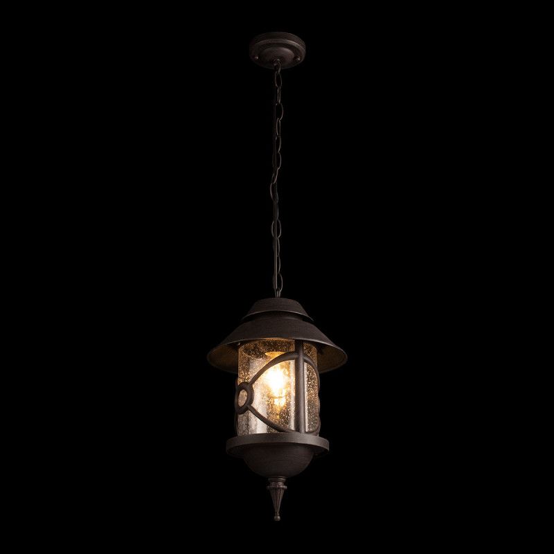 Подвесной уличный светильник *22*50,4-101,4 см, 1*E27*100W, LOFT IT Prato 100021P, черный