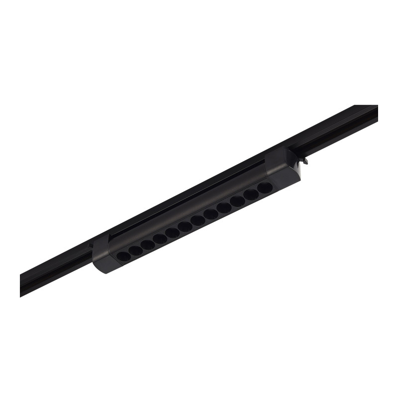 Трековый светильник 4,9* см, LED*1*10W, 3000K, St Luce Однофазная Трековая Система ST367.436.10, Черный
