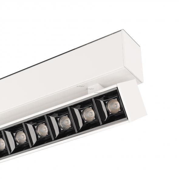 Светильник на шине 32,2*3,5 см, LED, 12W, 3000K Arlight Mag-Laser-Fold-45 026972, белый