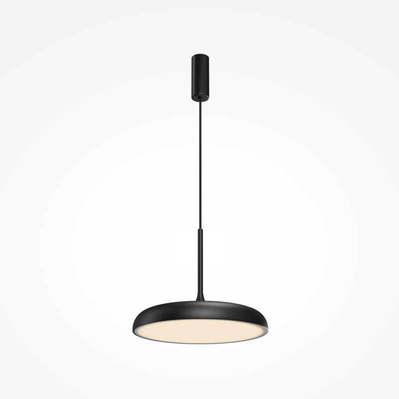 Подвесной светильник 40*40*347 см, LED, 26W, 3000К, Maytoni Gerhard MOD189PL-L18B3K1 черный