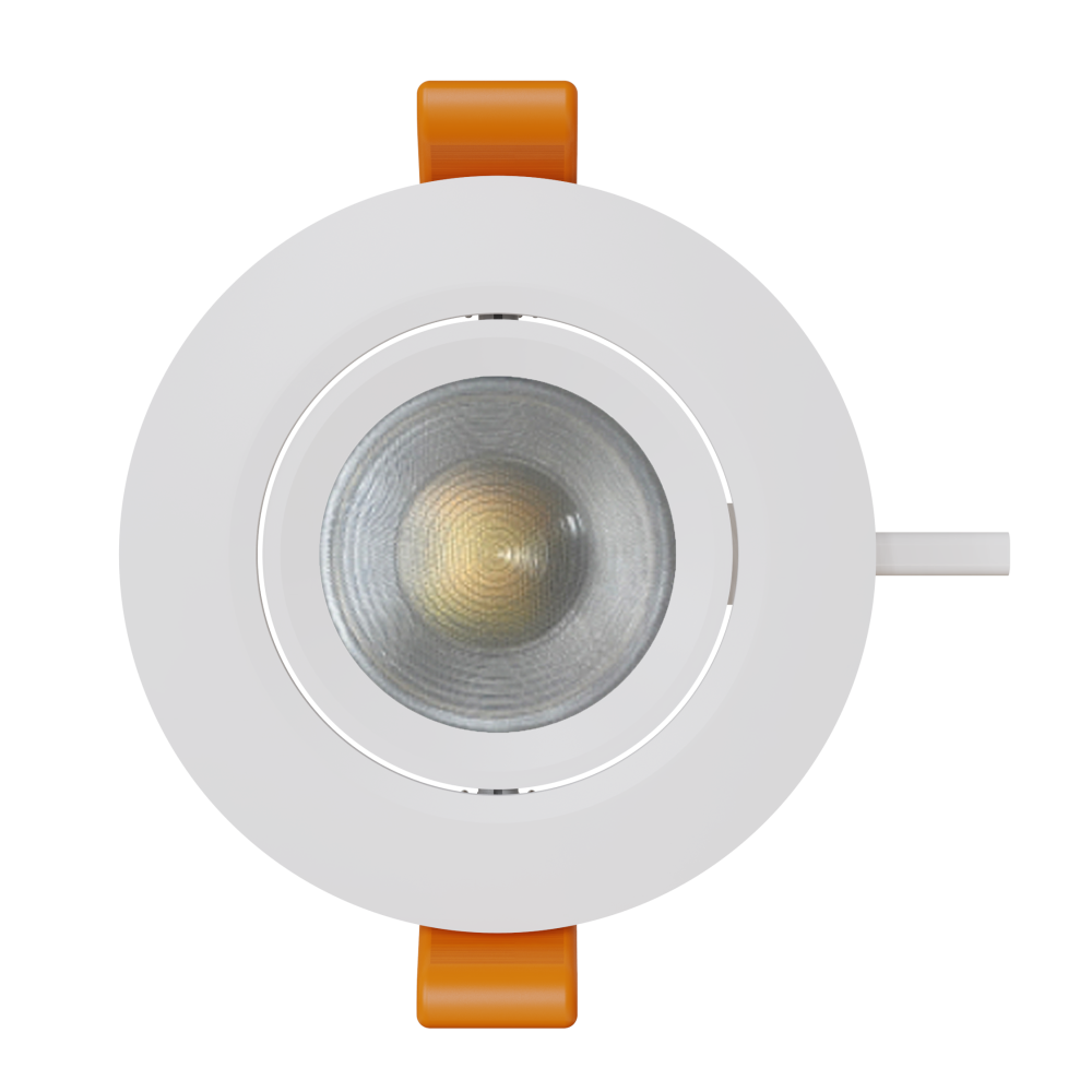 Светильник встраиваемый 2,9-2,9 см, вр 8 см, *LED*6W, 3000 / 4000 / 5000K, Mantra Panama MAN8762, белый
