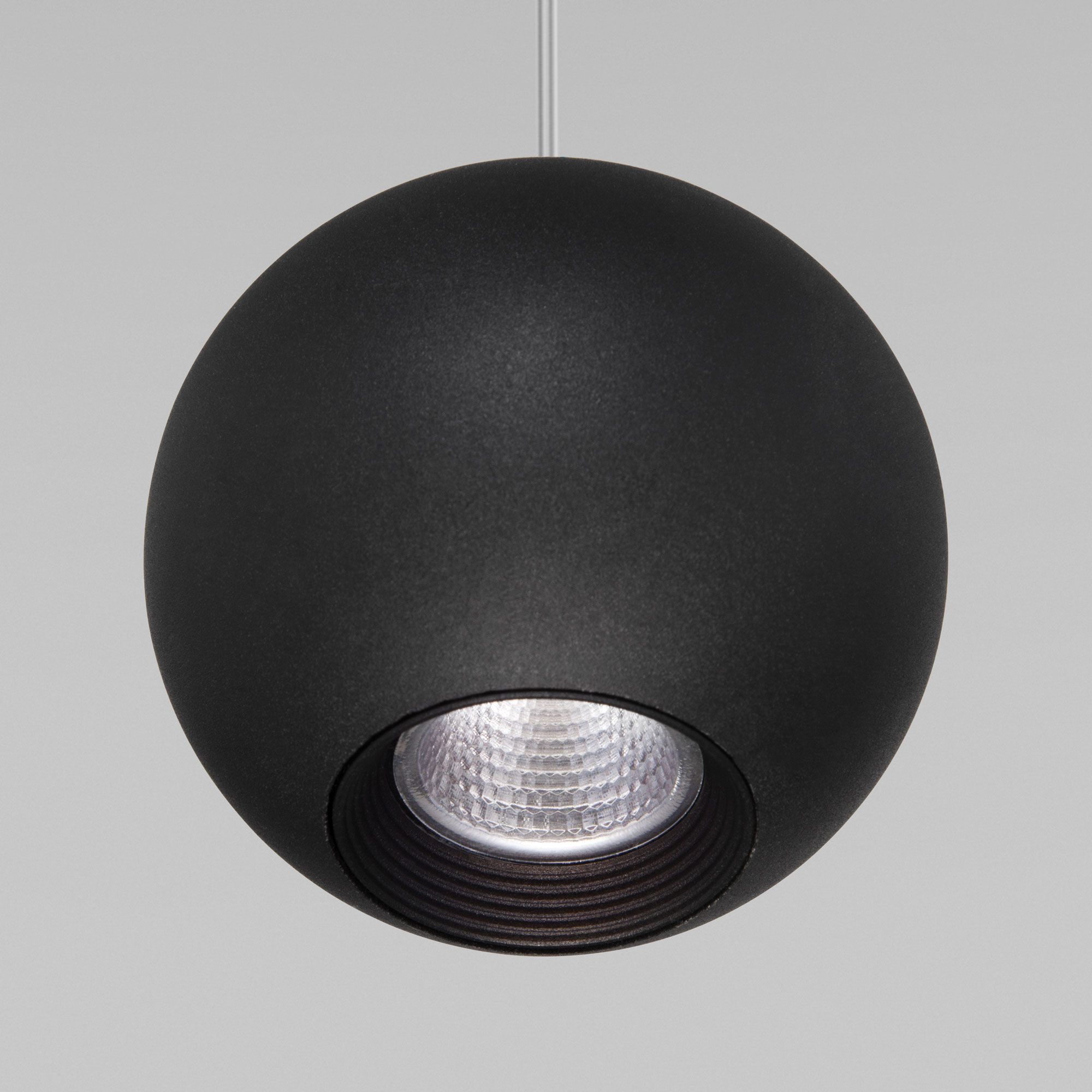 Подвесной светодиодный светильник 50215/1 LED черный Elektrostandard