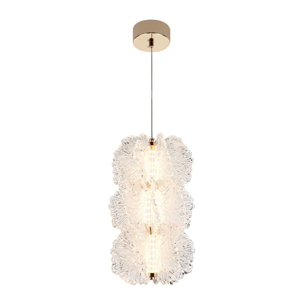 Люстра *21*37-180 см, *LED*12W, 3000-6000K, MODELIGHT  MDL.65223.3HC GD, Золото