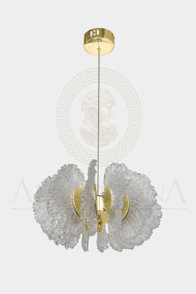 Люстра 8846-330, D330 / H180 мм LED, 36W, 3000/4000/6000K, Alva Donna, Золото