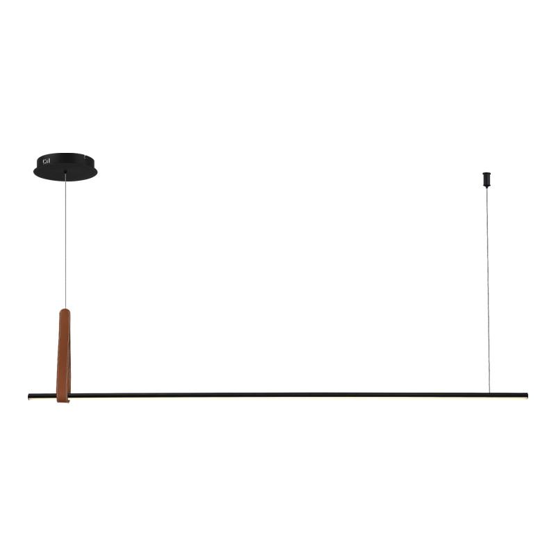 Светильник подвесной SHAPE 1*LED*24W 4000K ST LUCE SL6131.403.24 черный