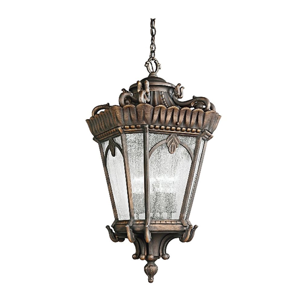 Подвесной фонарь *19*55-140 см, E27*100W, Natural Concepts Kichler Tournai FE-JAX10-BB, никель