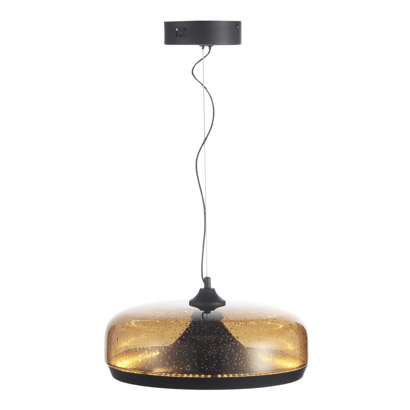 Подвесной светильник 34*200 см, LED, 42W,  3000К, ST-Luce Ripple SL6014.603.01 черный
