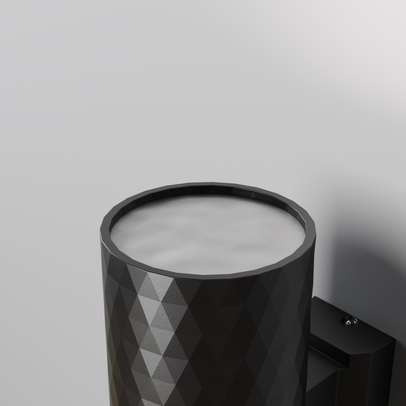 Светильник настенный 6,5*6,5*14,5 см, 1*GU10, 50W, Maytoni Bowery O583WL-01B черный