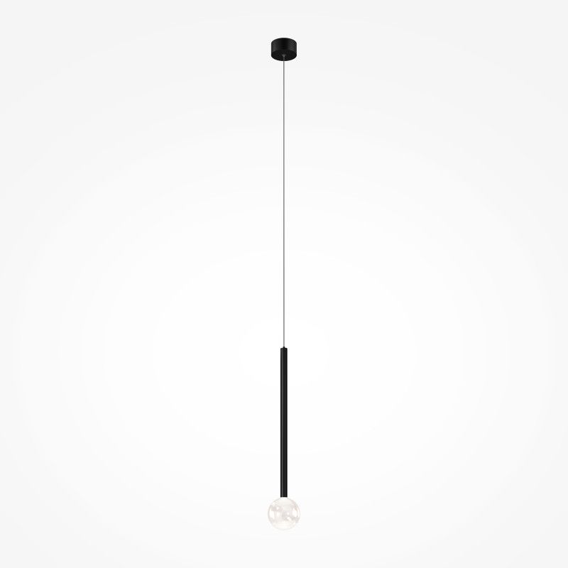 Подвесной светильник 10*10*360 см, LED*3W, 3000K, Maytoni Bubble Dream MOD383PL-L4B3K, черный