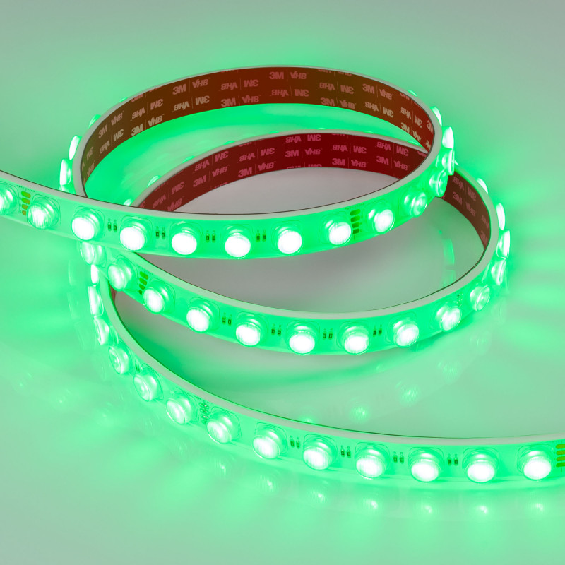 Лента герметичная FLT-PS-S42-23mm 24V RGB (21 W/m, IP67, 30deg, 5m), Arlight 037729. Цена указана за 5 метров. Продается кратно 5 метрам.