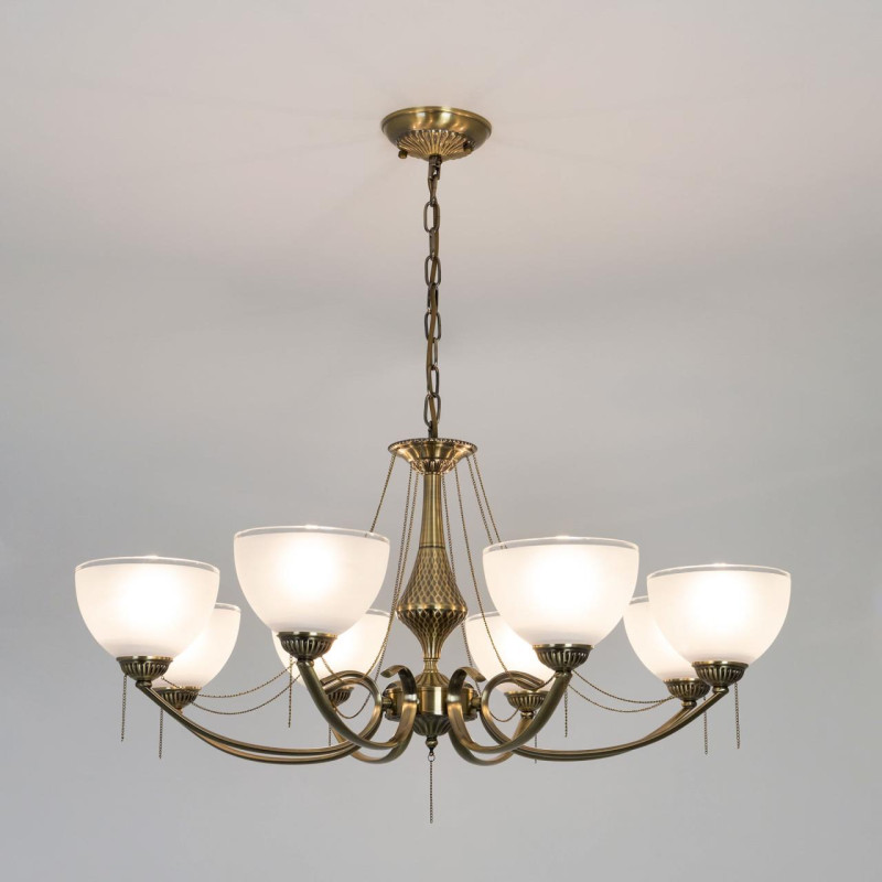 Люстра 80 см Citilux Франческа CL417283 бронза