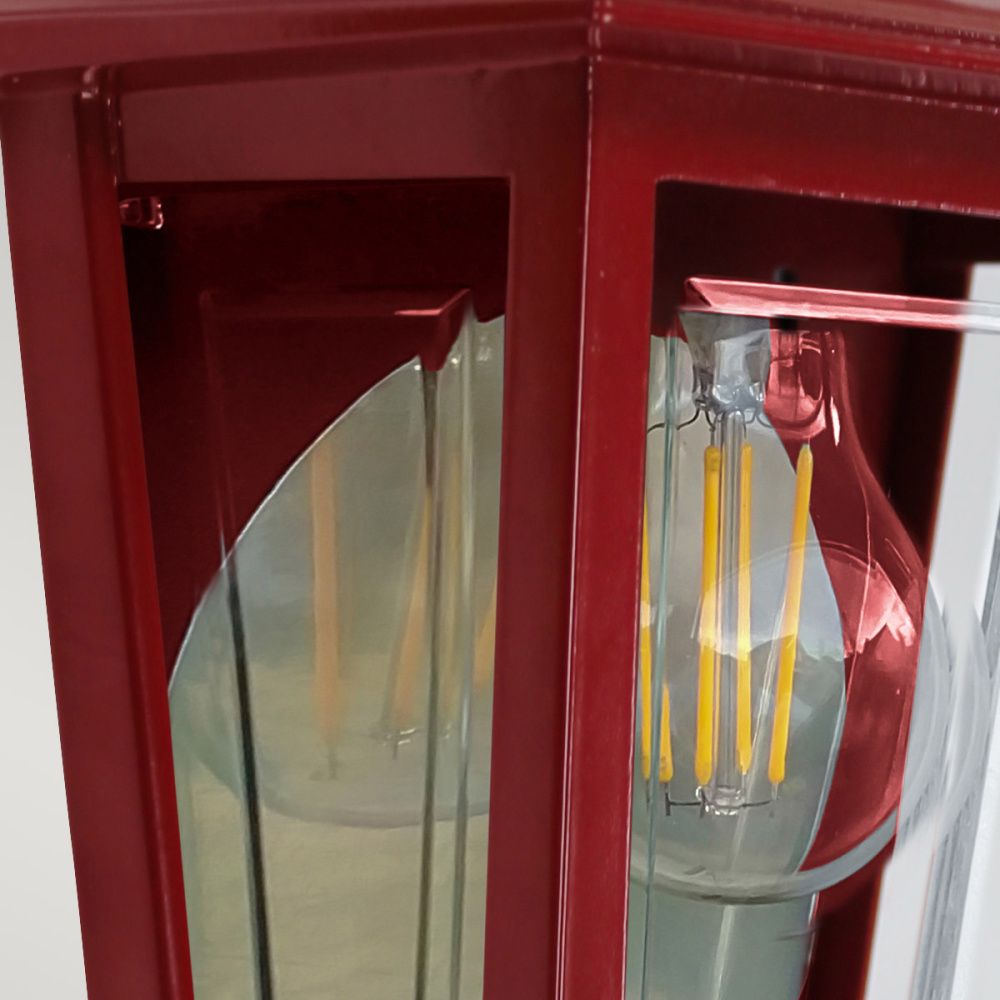 Настенный фонарь Elstead Lighting, Арт. DECO-LANE7-RED