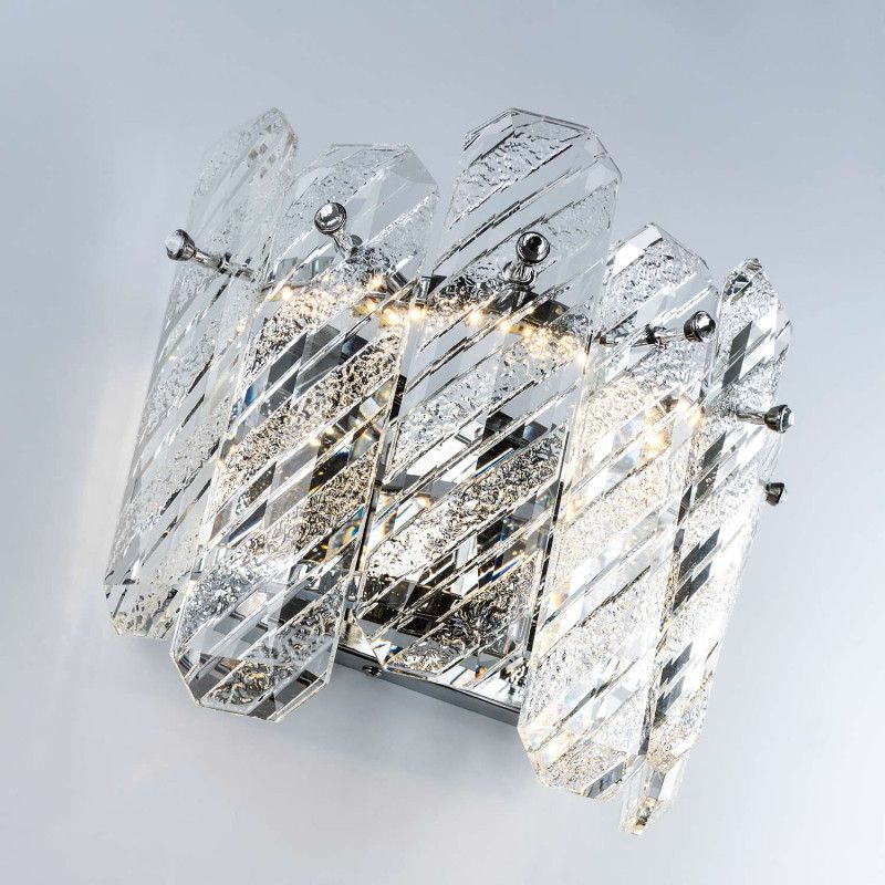 Настенный светильник 12*20*25 см, LED 7W 3000-6000K MODELUX ML.350.250 CR хром