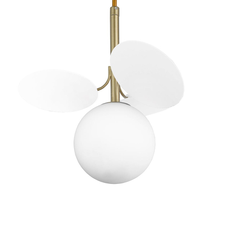 Светильник подвесной LOFT IT Matisse 10008/1P white, золото