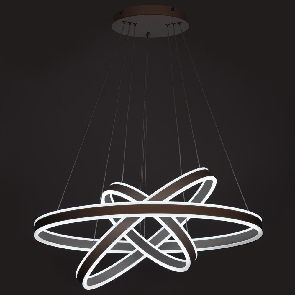 Люстра 80*120 см LED*195 W, 3000 / 5500 К Citilux Дуэт Белый CL719680