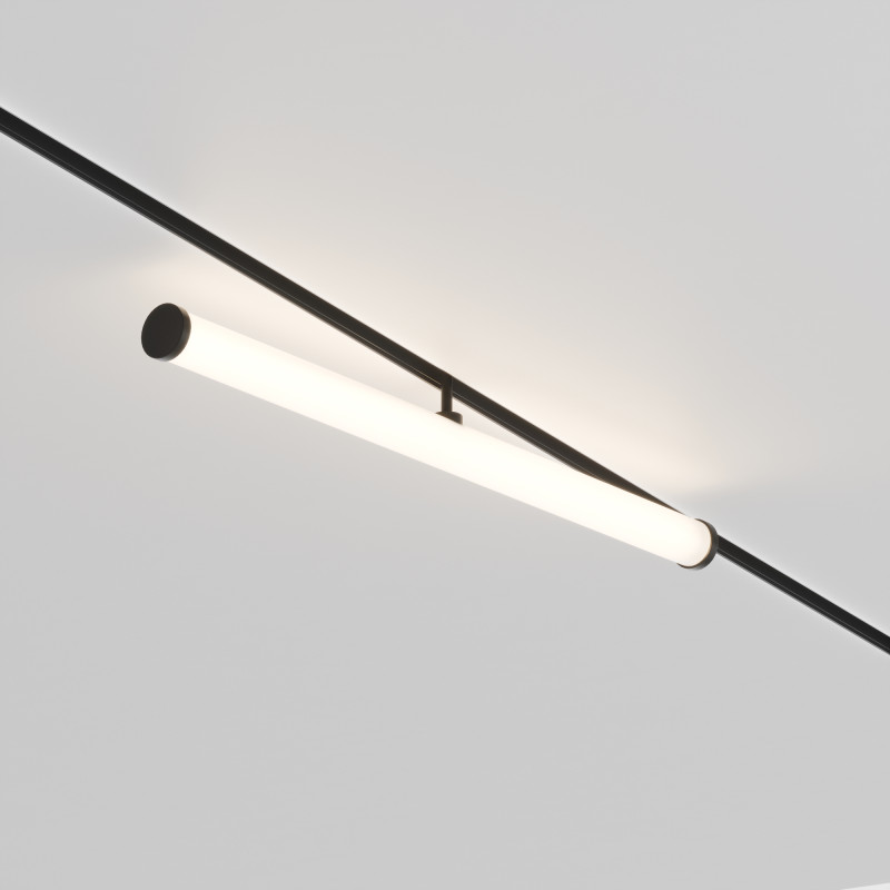 Трековый светильник 60 см, 25W, 4000K Maytoni Technical Larc TR086-2-25W4K-B черный