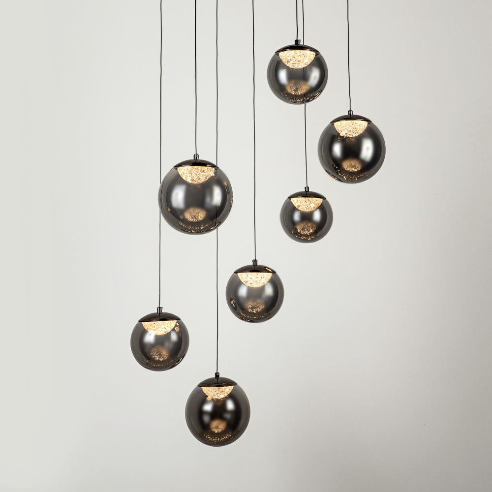 Светильник *60* см, LED*37W, 3000-6000K, Modelux  ML.2338.7 BK, Чёрный