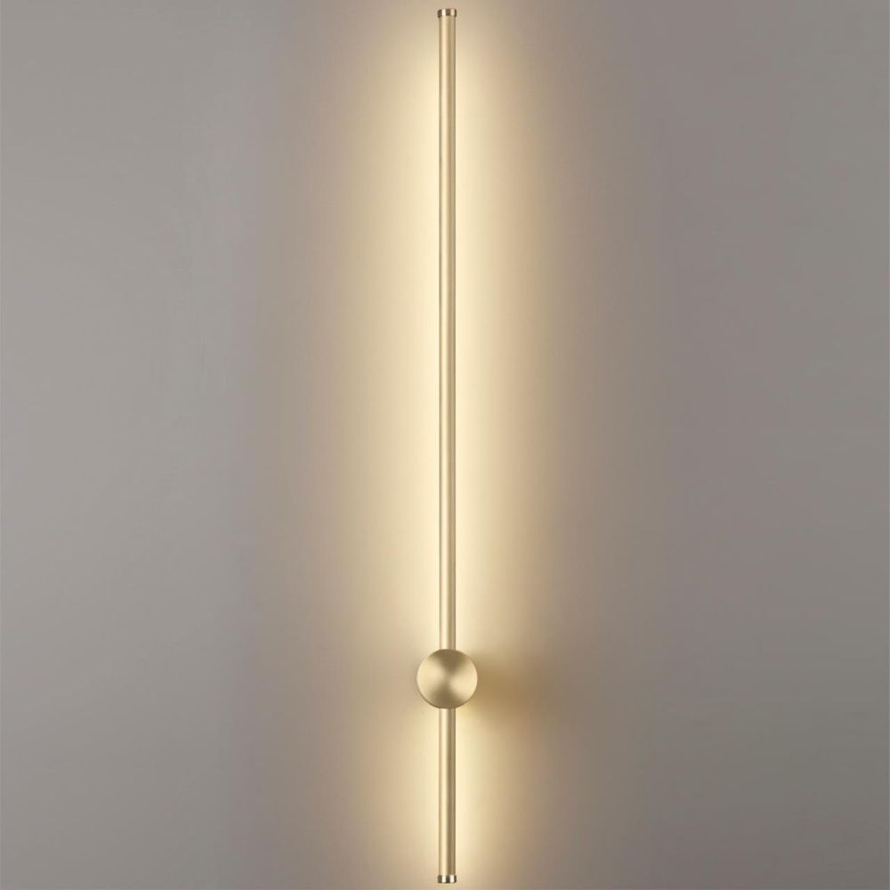 Настенный светильник 90 см, *LED*W, 3000K, Lumion Bram LUM5678/12WLY, золотой