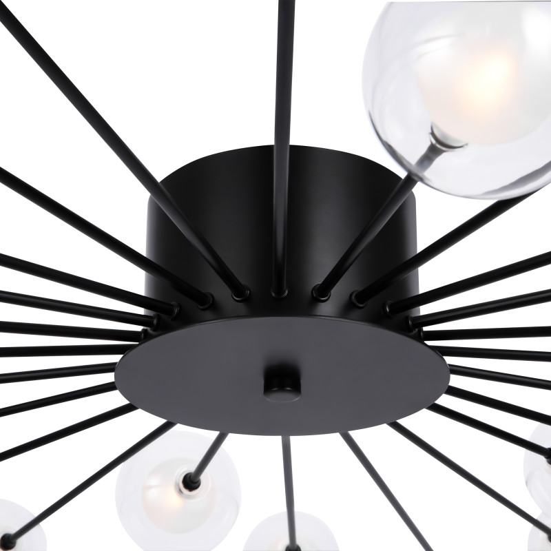 Светильник 120 см, Freya Celebrity FR5242CL-24B1, черный