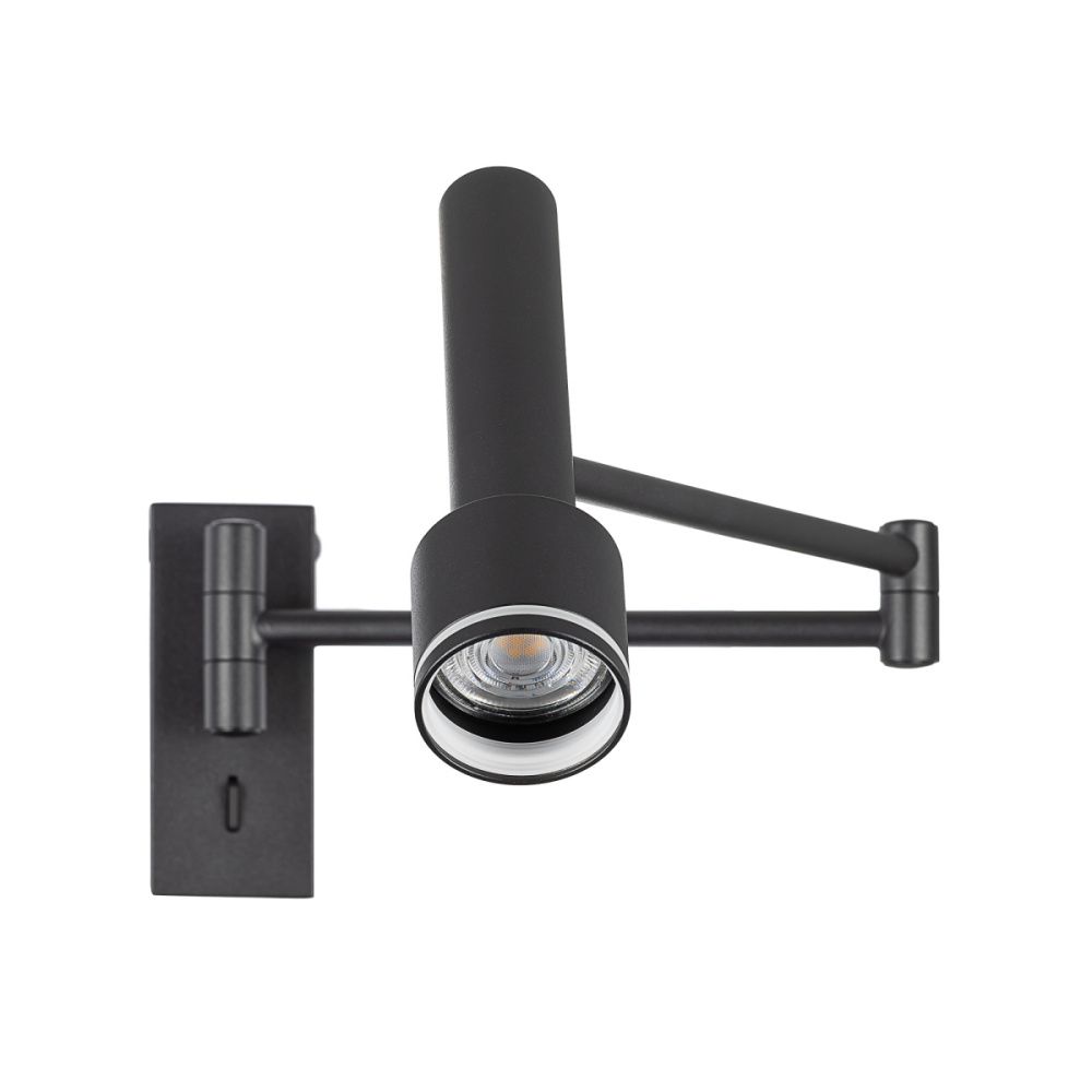 Настенный поворотный спот на штанге Citilux VEKTOR CL513411, черный