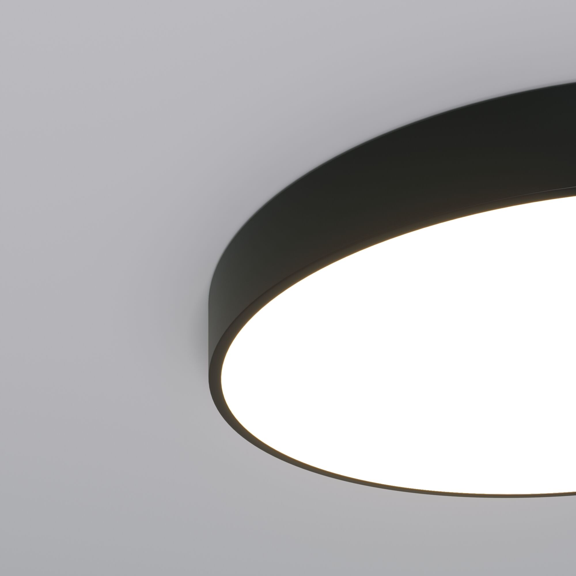 Светильник 80*8 см,  LED*152W, 6500;4200;3300 К, Eurosvet Entire 90320/1, черный