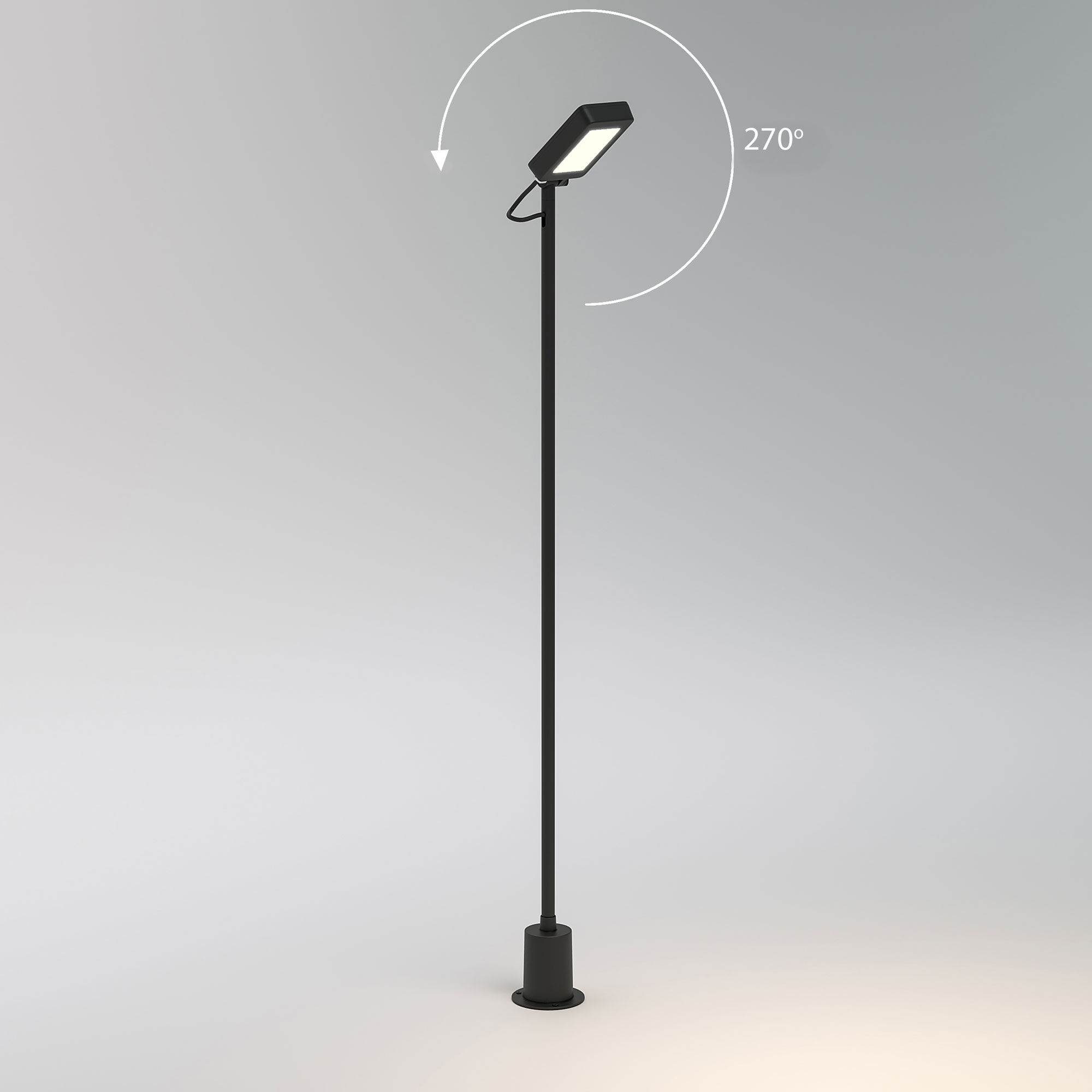 Уличный светильник 8*15,5*90 см, 6W  Elektrostandard Joli 35182/F