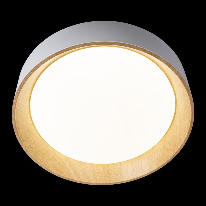 Светильник 45 см, 1*LED*36W, 4000К Loft It 10202 White Coin, Белый