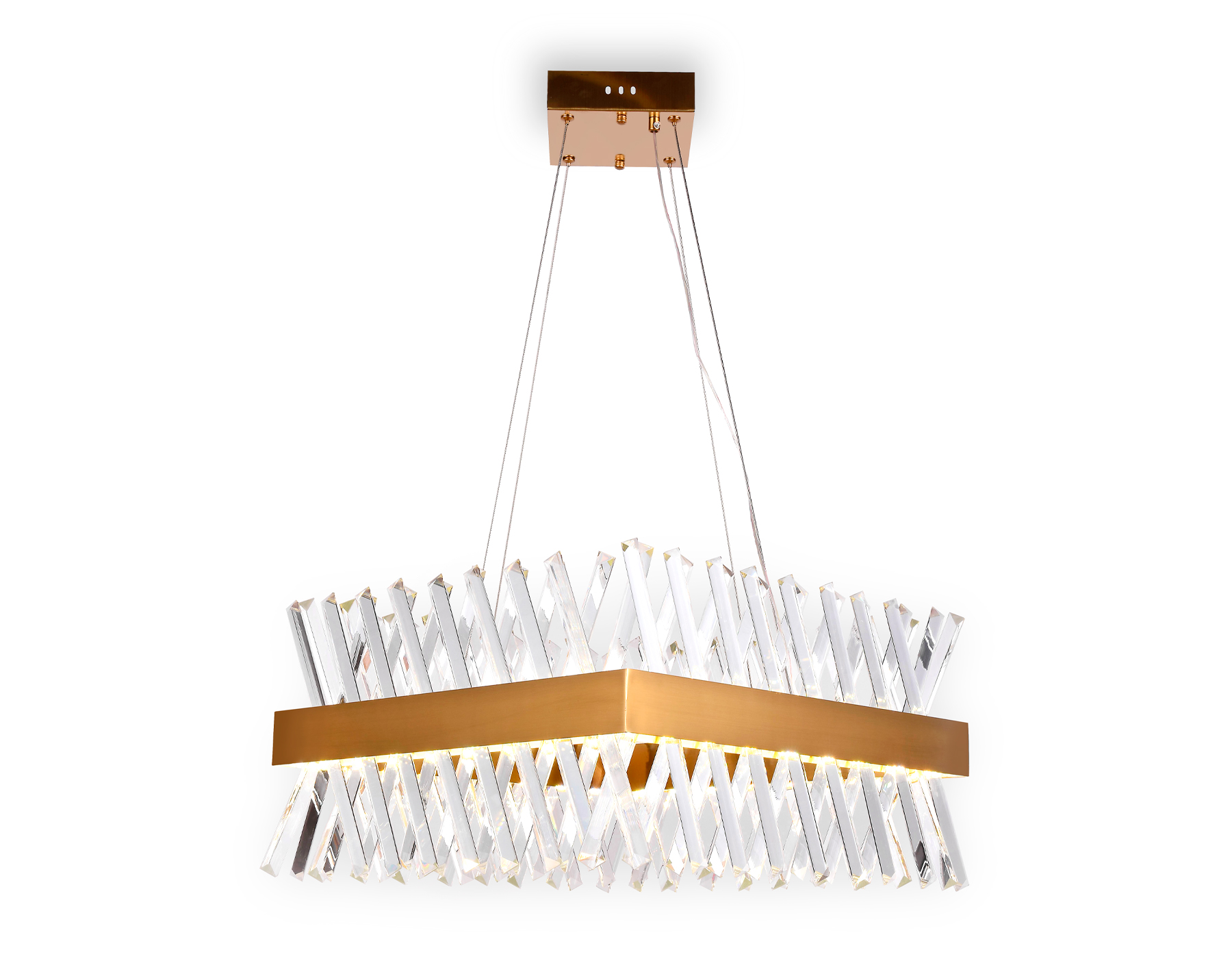 Светильник подвесной 50*50*30*75 см,  144W, 3000К, золото Ambrella Traditional Traditional TR5318