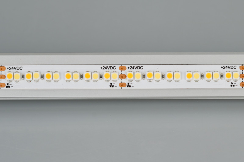 Лента RT 6-5000 24V White-MIX 4x (3528, 240 LED/m, LUX) (Arlight, Изменяемая ЦТ) 025210. Цена указана за 5 метров. Продается кратно 5 метрам.