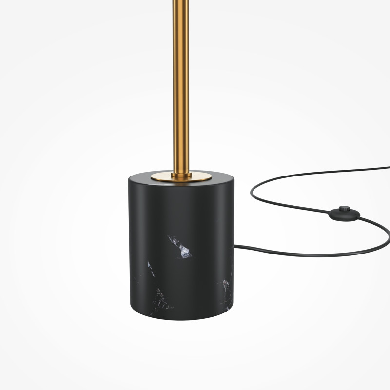 Торшер 33*25*158 см, LED, 33W, 3000К, Maytoni Breeze MOD281FL-L33BS3K латунный