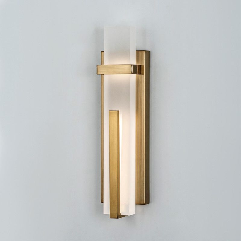 Настенный светильник 40*10,5*7 см, LED 3W 4000K MODELUX ML.547.400 BS латунь