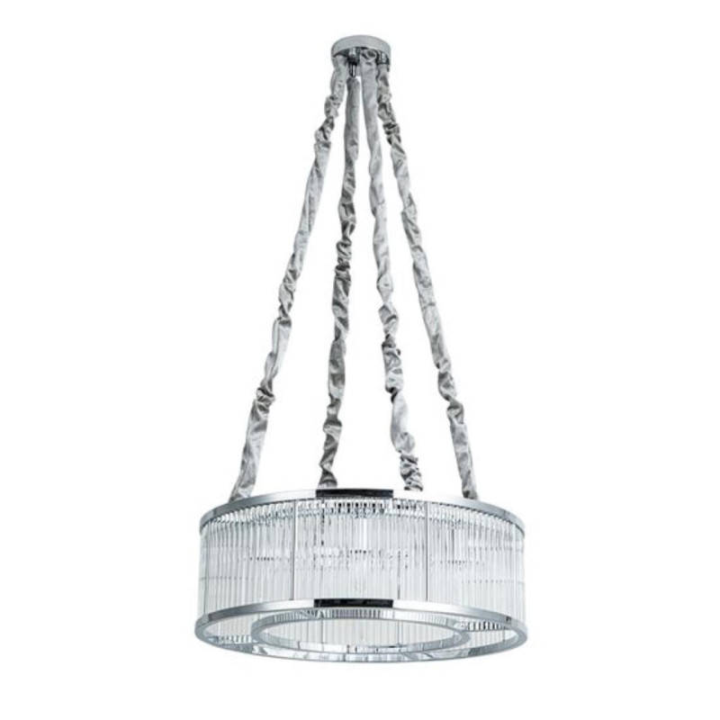 Подвесная люстра 60 см, Arte Lamp ANETTA A1065SP-8CC, хром