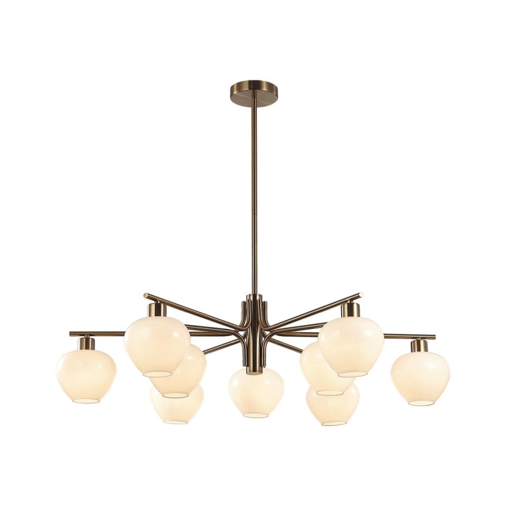 Люстра *92*78-78 см, 9*E14*40W, Lumion Carmela LUM8278/9, латунь