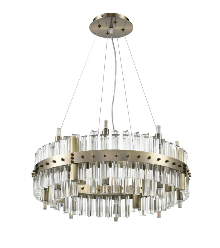 Подвесная люстра  60*100 см, 16*G9 античная бронза Vele Luce Venere VL3034P16