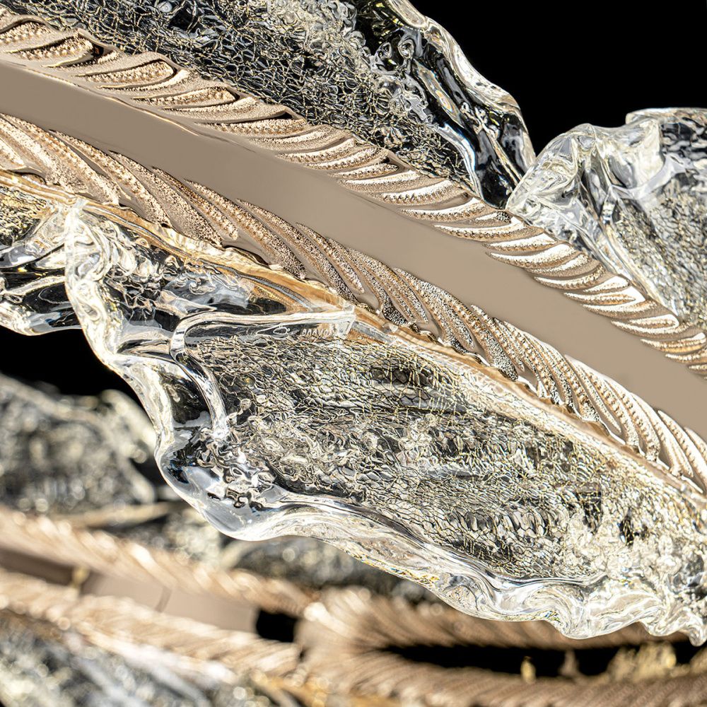 Люстра 60 см, *LED*70W, 4000K, Modelux  ML.8180.600 CP, Шампань