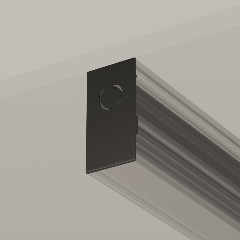 Заглушка Maytoni Technical Magnetic track system Exility TRA034EC-41B черный