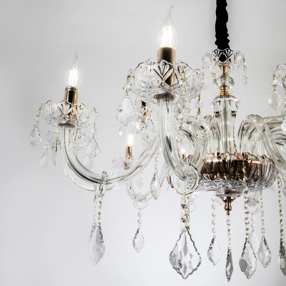 Подвесная люстра 94*94*115 см, Е14 15x40W, , Золото MODELUX premium ML.7151.15P