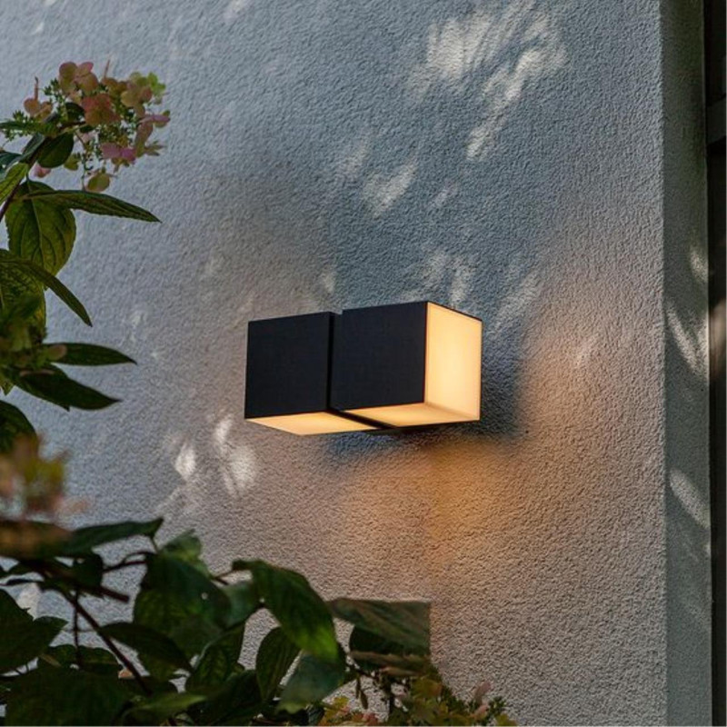 Настенный светильник 15*10*21 см, 2*LED*12W 4000K Arte Lamp Belgrade A5193AL-2BK черный