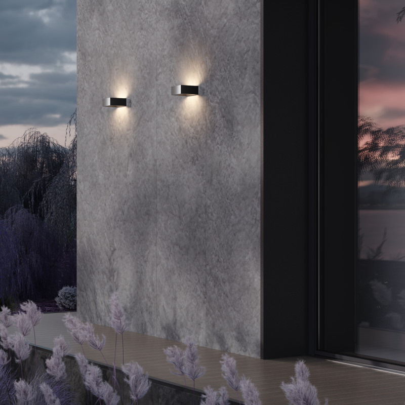 Светильник настенный 18*20*7,9 см, LED, 18W, 3000К, Maytoni Cont O464WL-L18GF3K черный
