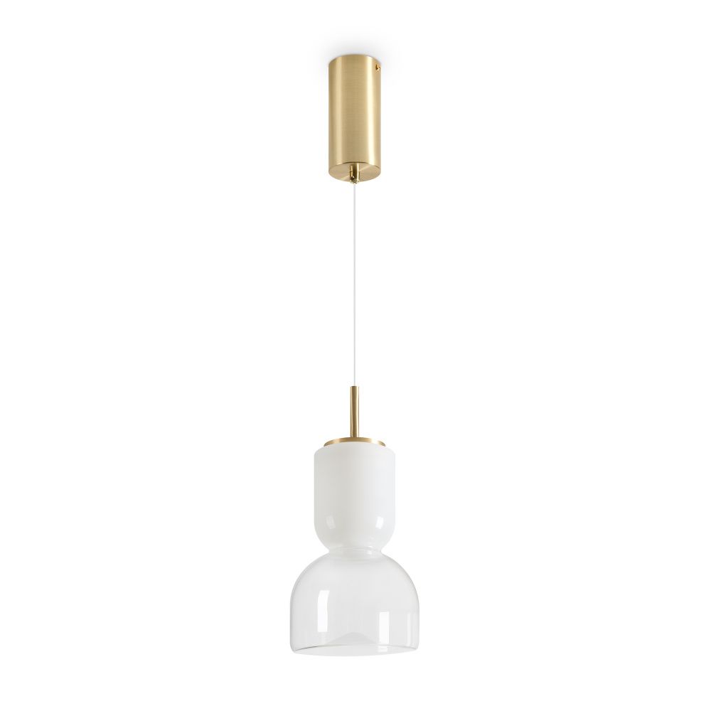Подвесной светильник *14*45-235 см, 1*LED*6W, 3000K, Freya  FR5636PL-L6G, Латунь