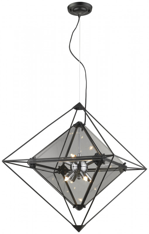 Светильник 50 см, Wertmark Rombo WE244.08.023, черный