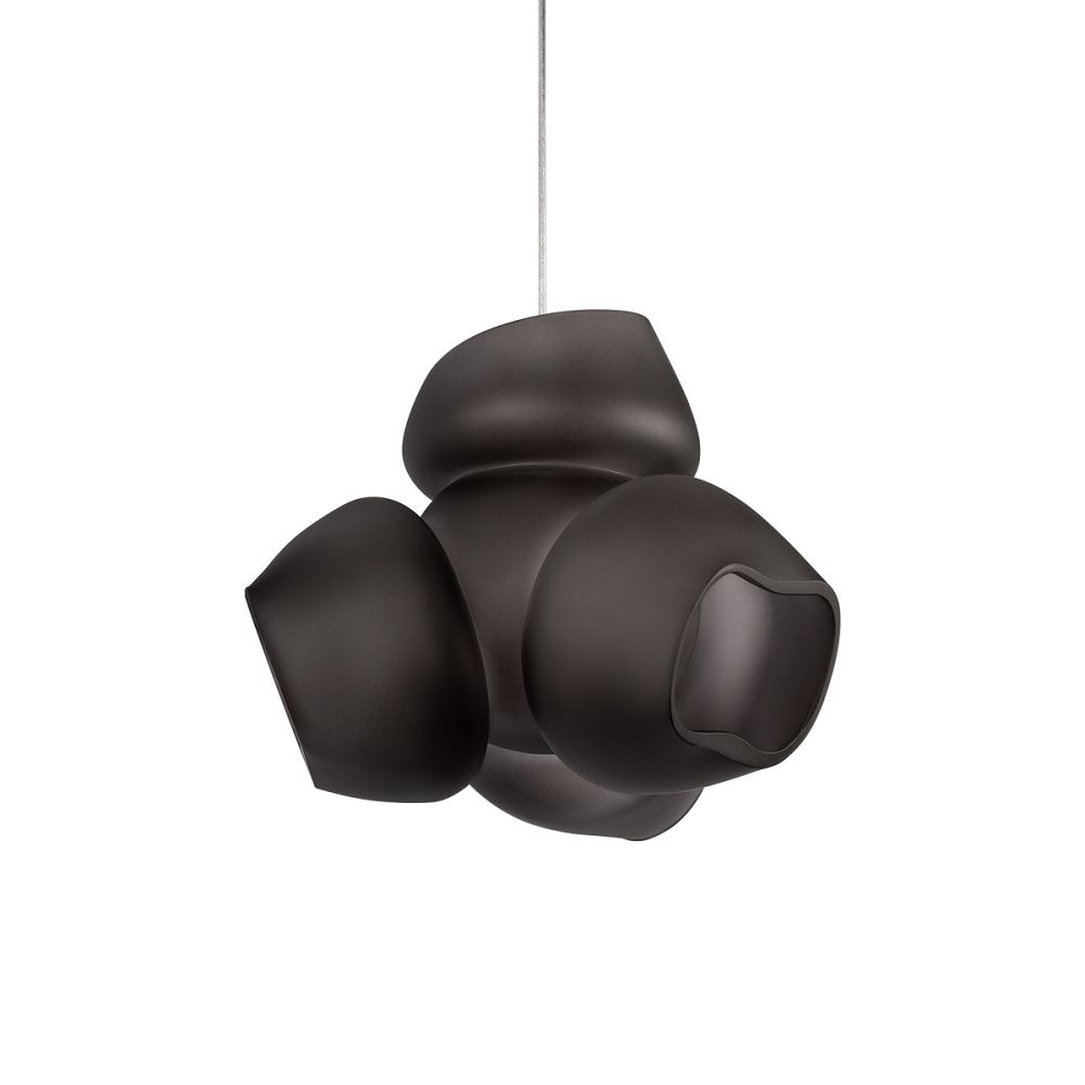 Подвесной светильник 19 см, LOFT IT Cluster 10467P Black, белый-черный