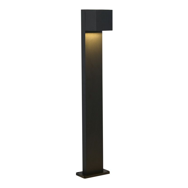 Садово-парковый светильник 15,8*13,9*80 см, *LED*12W, 3000K, ST-Luce BRIK SL9513.405.01, черный