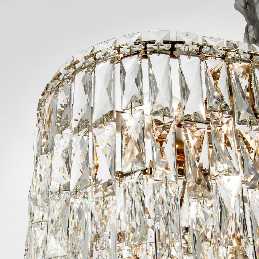 Подвесная люстра 31*90*42/88 см, 13*Е14 MODELUX ML.7073.13 GD золото