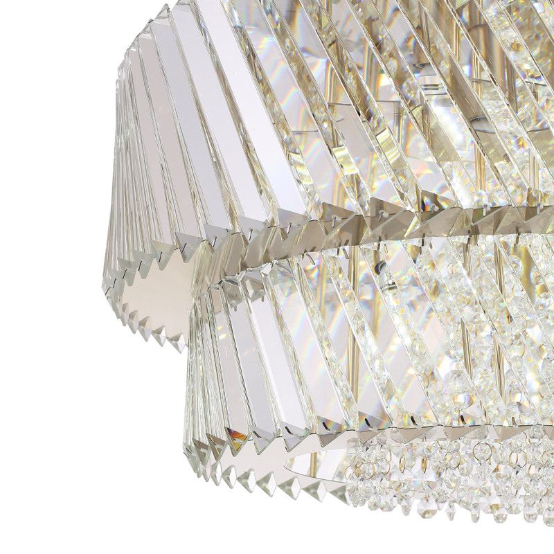 Подвесная люстра *55*170 см, 12*E14*40W, ST-Luce RITZ SL6138.303.12, латунный