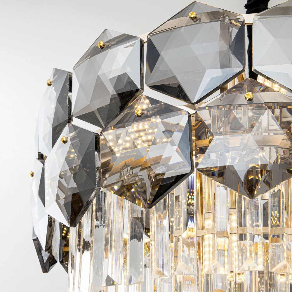 Подвесная люстра 50*50*88 см, Е14 8x40W, Золото MODELUX ML.80933.8