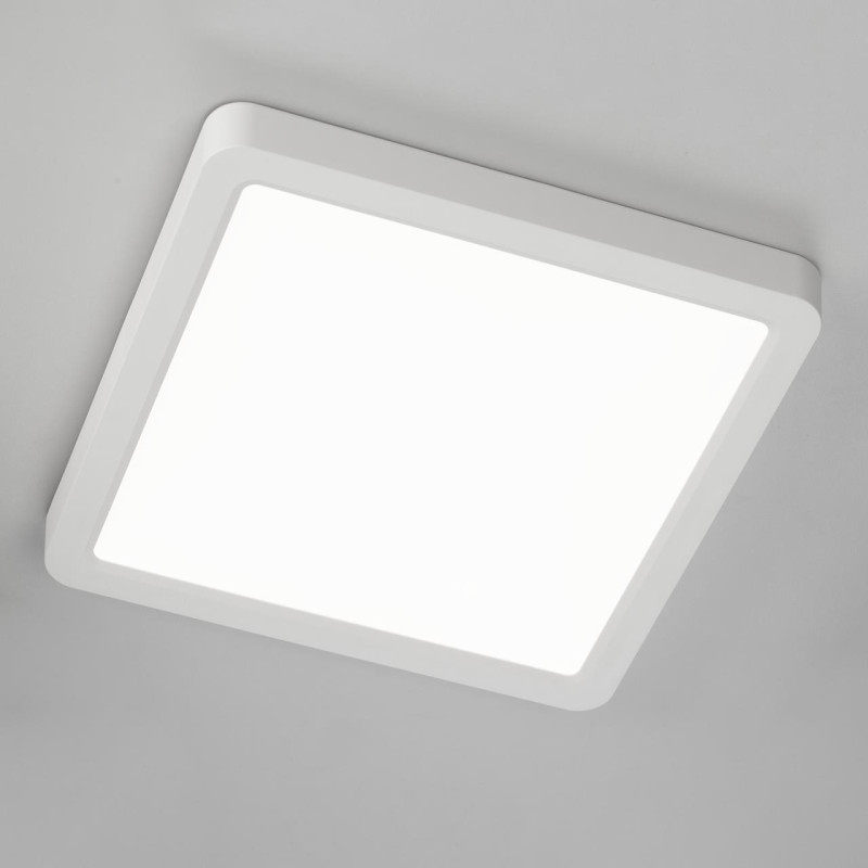 Светильник накладной 23*23*2,4 см,  LED 18W*Мульти Citilux CL738K180V Бейсик Белый